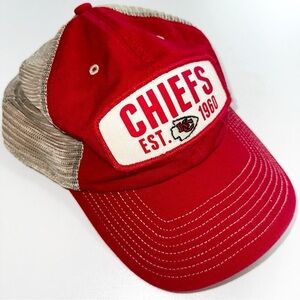 Chief’s Red and Beige Baseball Cap
